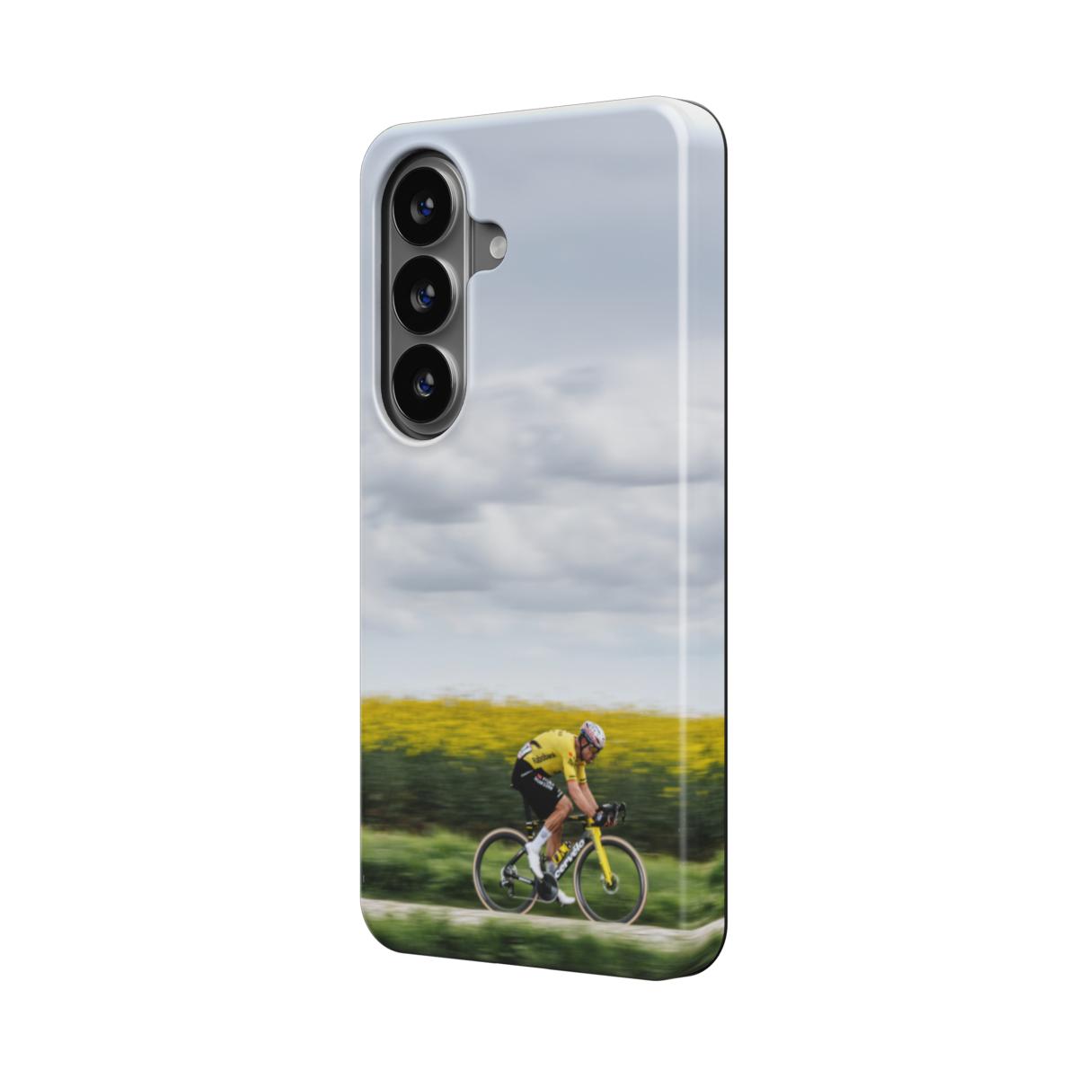 Coque de téléphone WVA Paris-Roubaix, détail de l'impression 3D haute définition