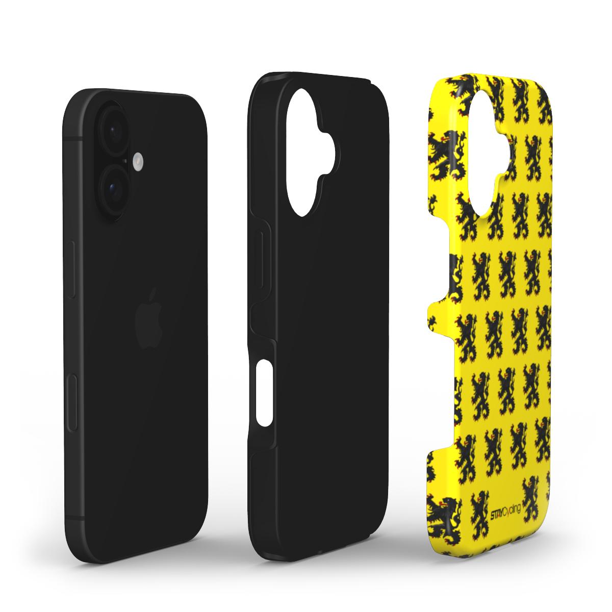Coque iPhone Flanders Lion, vue supplémentaire