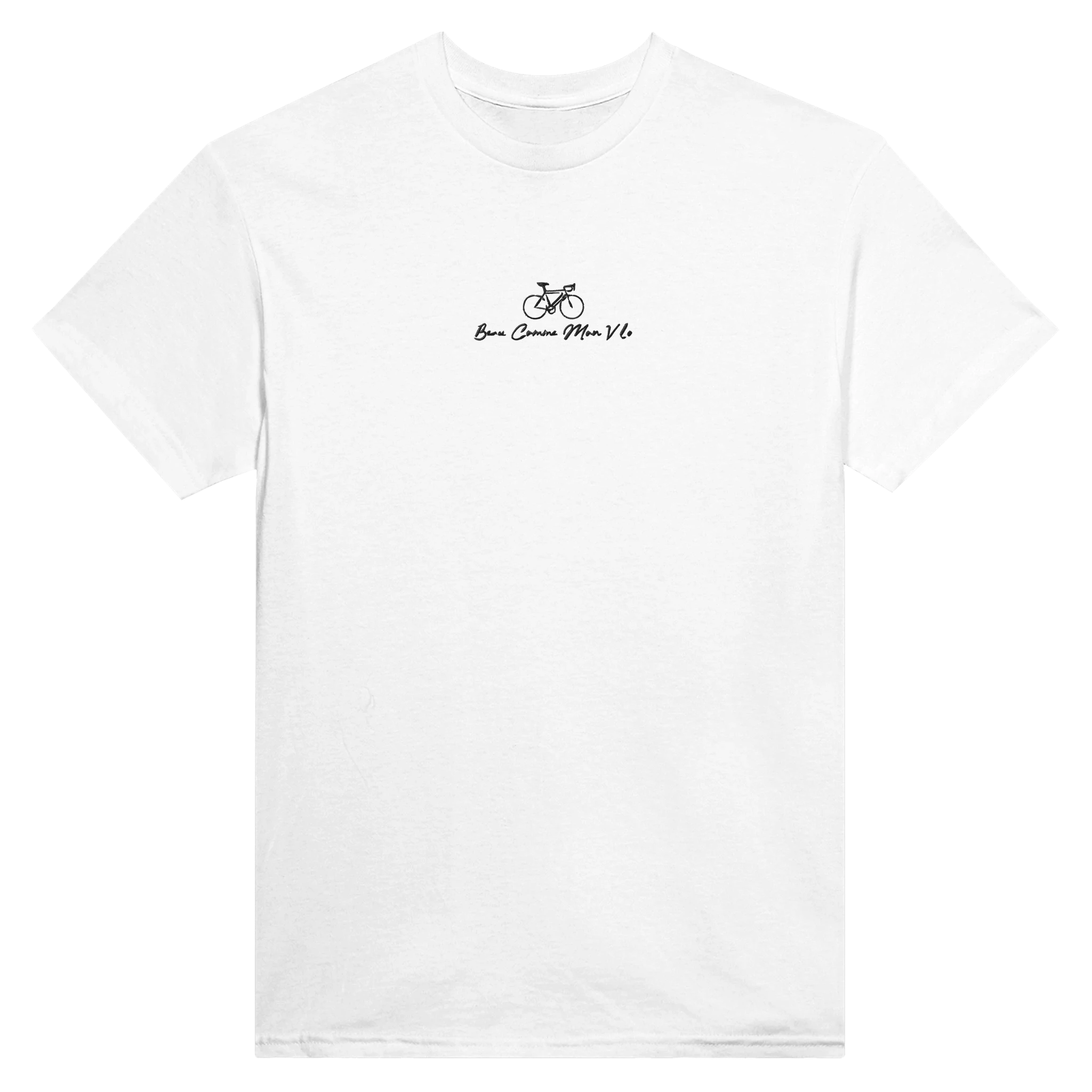 T-shirt - Beau Comme un vélo (Brodée) - Obyke Studio