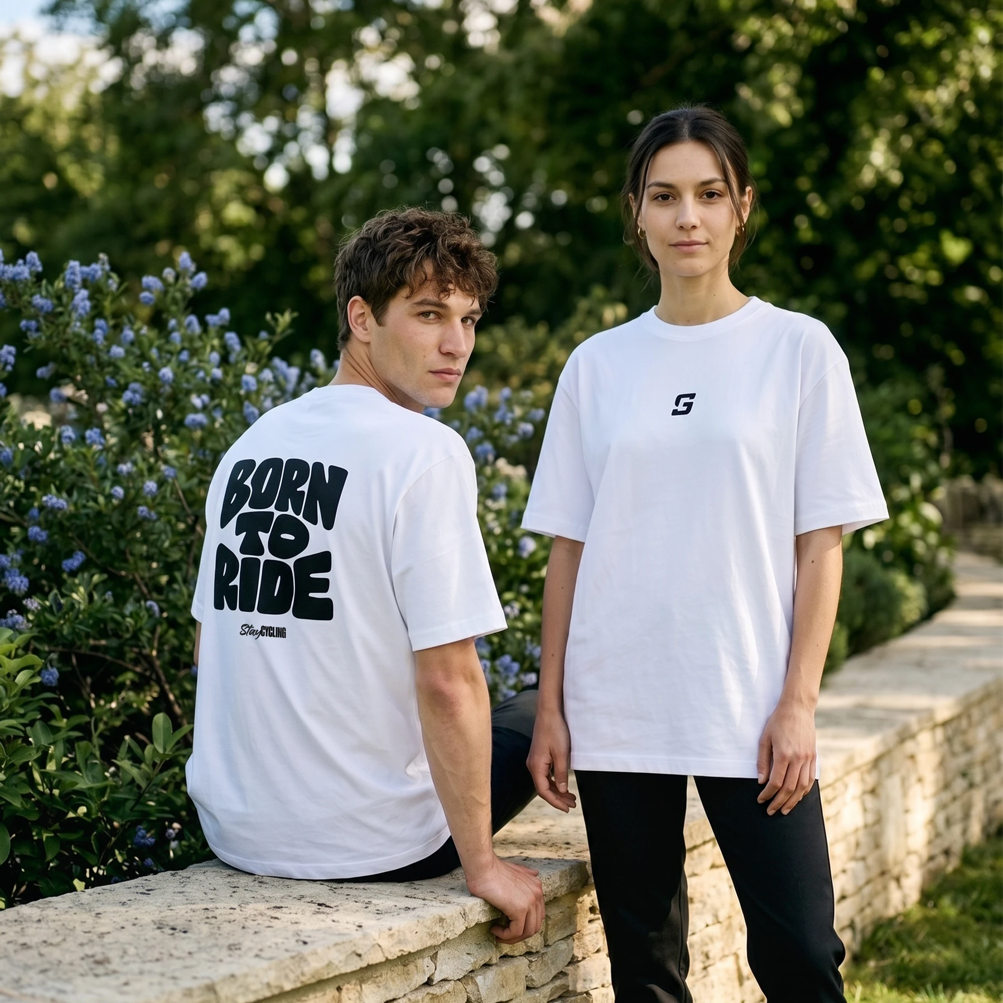 T-shirt oversize - Born to Ride