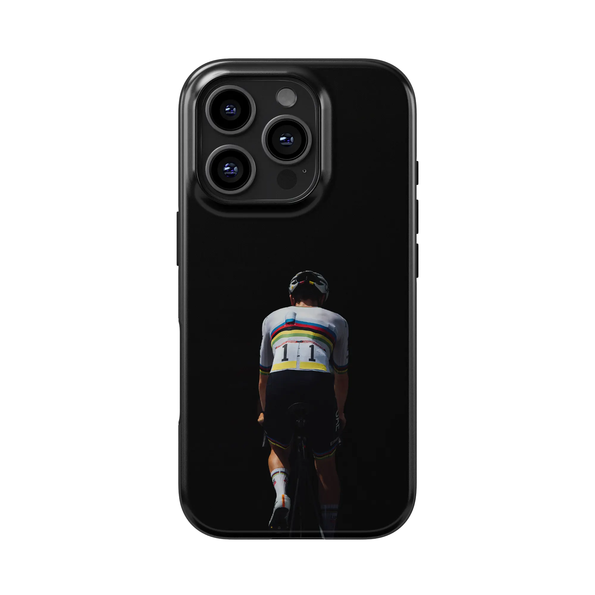 Coque iPhone Black Leader, vue de face