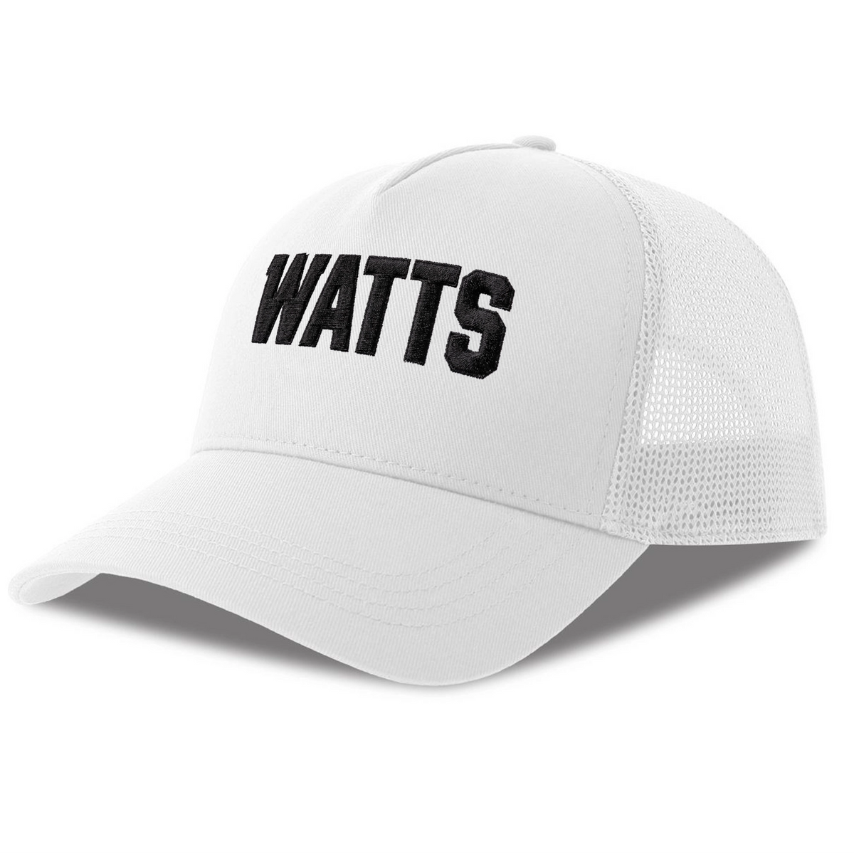 Casquette cycliste Watts, vue de côté avec filet respirant