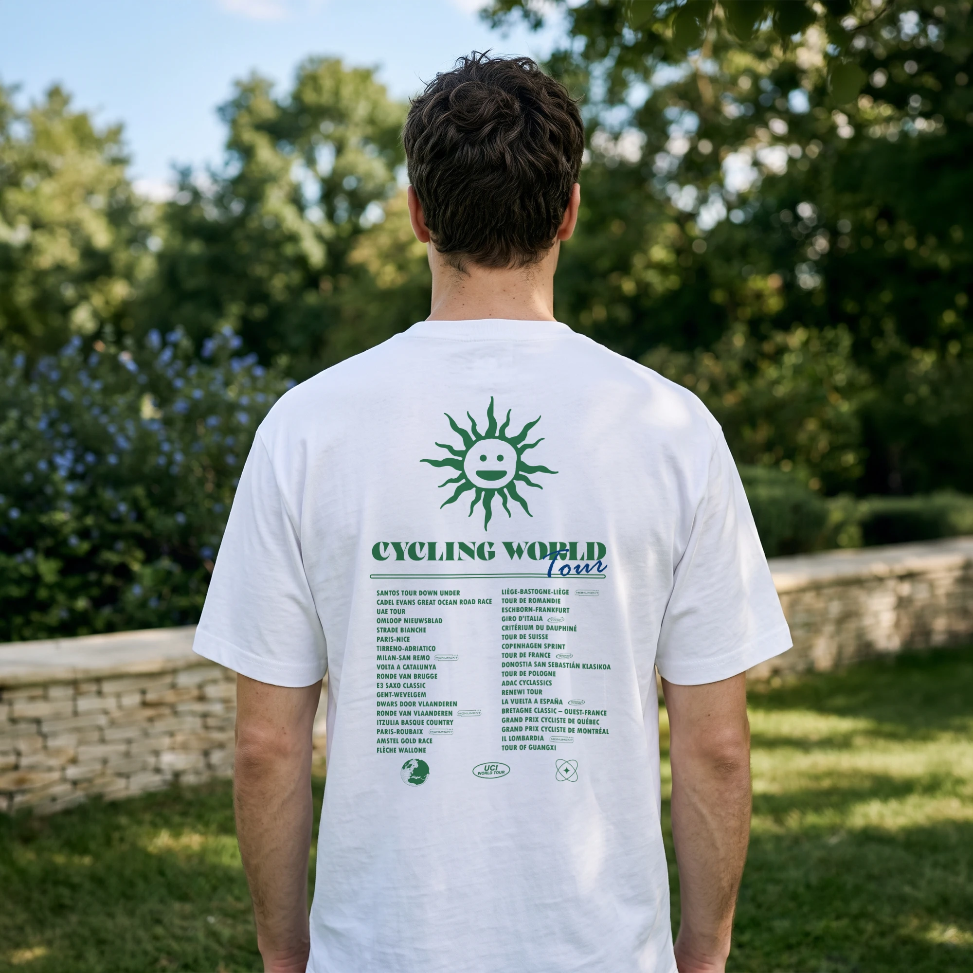 T-shirt oversize - Cycling World Tour