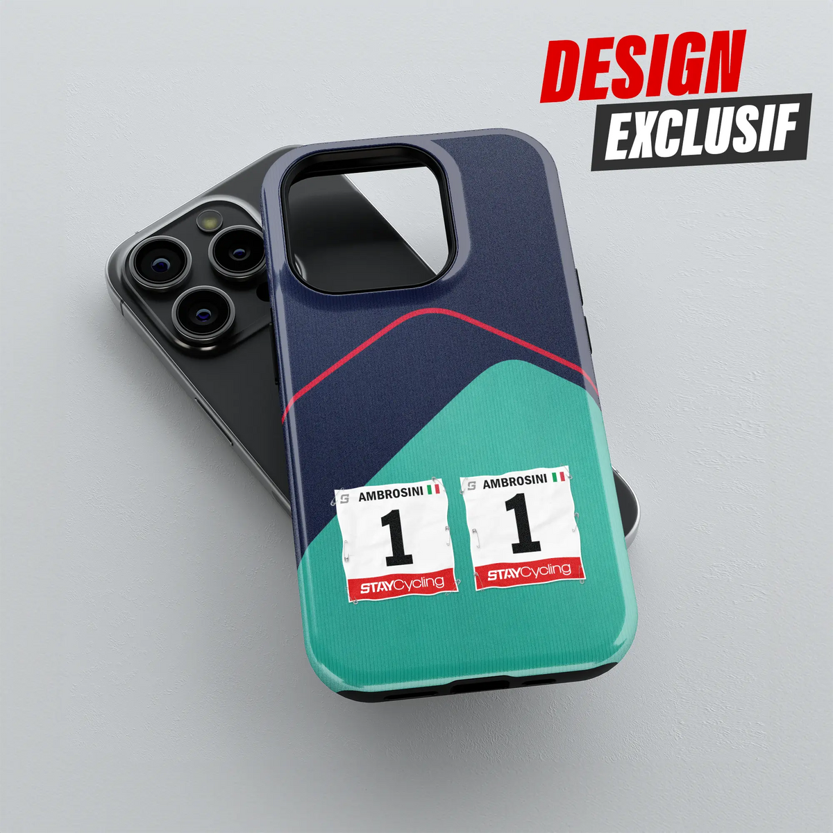 Coque téléphone cyclisme MBH Bank, protection double couche antichoc
