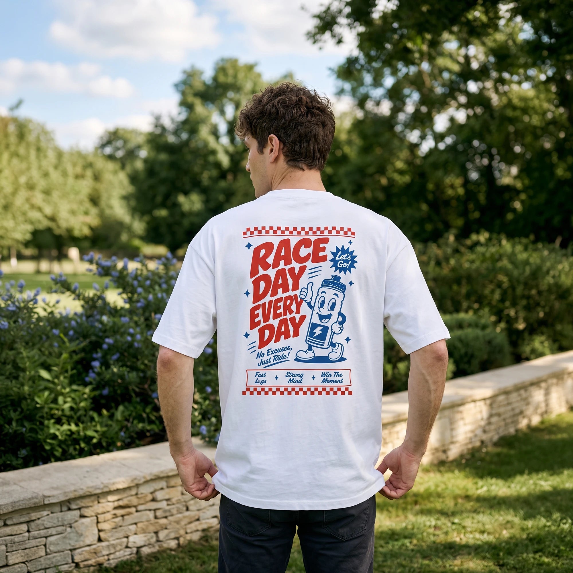 T-shirt oversize - Race Day Every Day