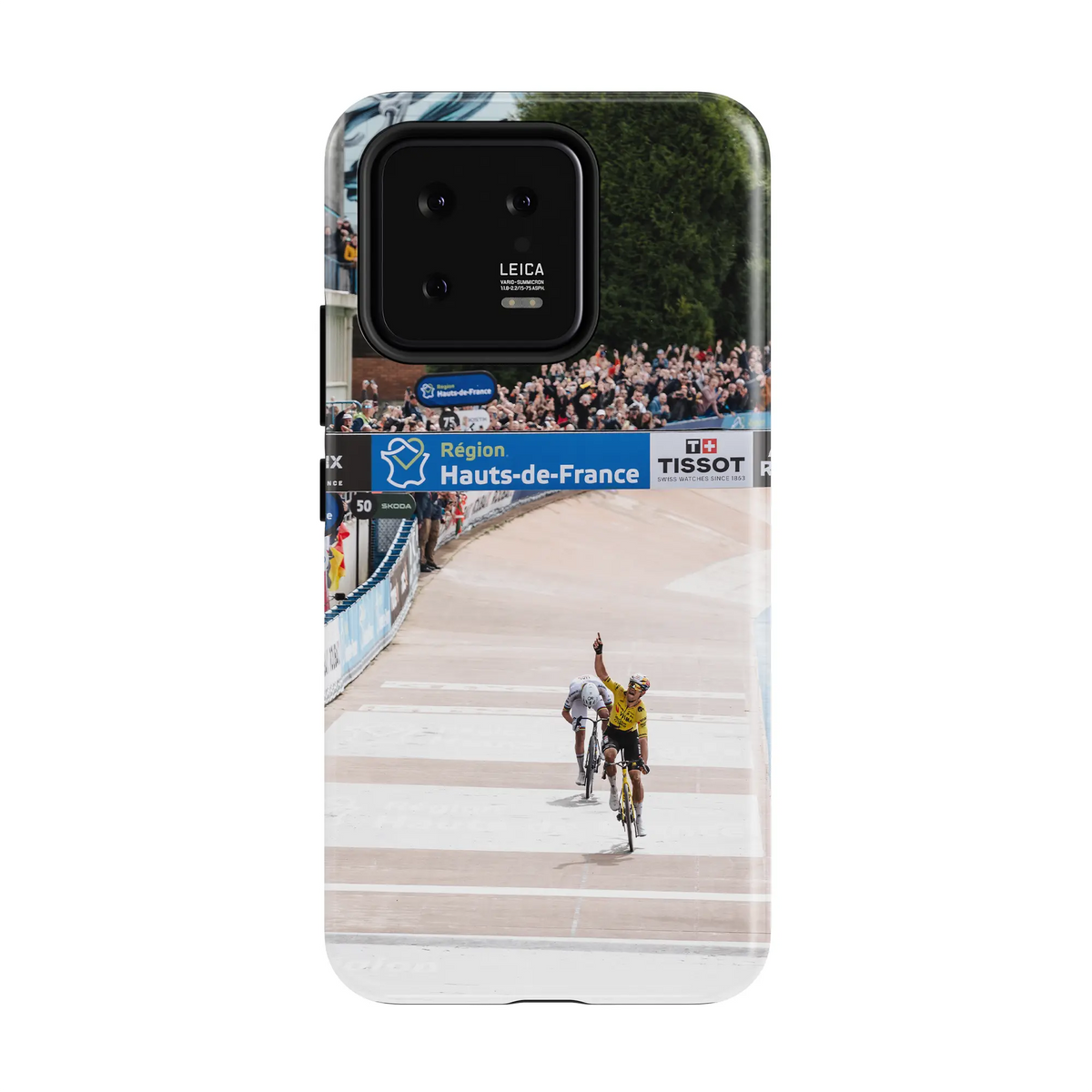 Coque téléphone WVA Paris-Roubaix, finition mate et coloris profond