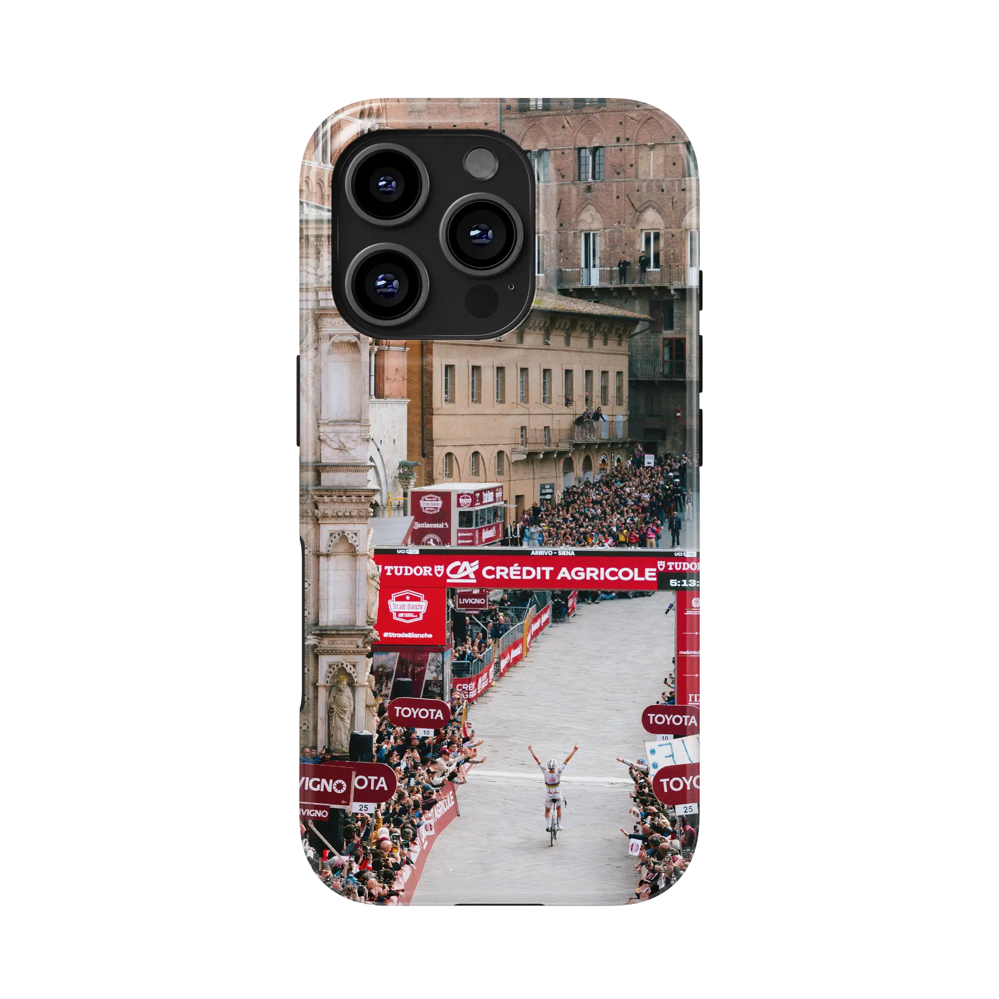 Coque iPhone King of Strade Bianche, vue de face