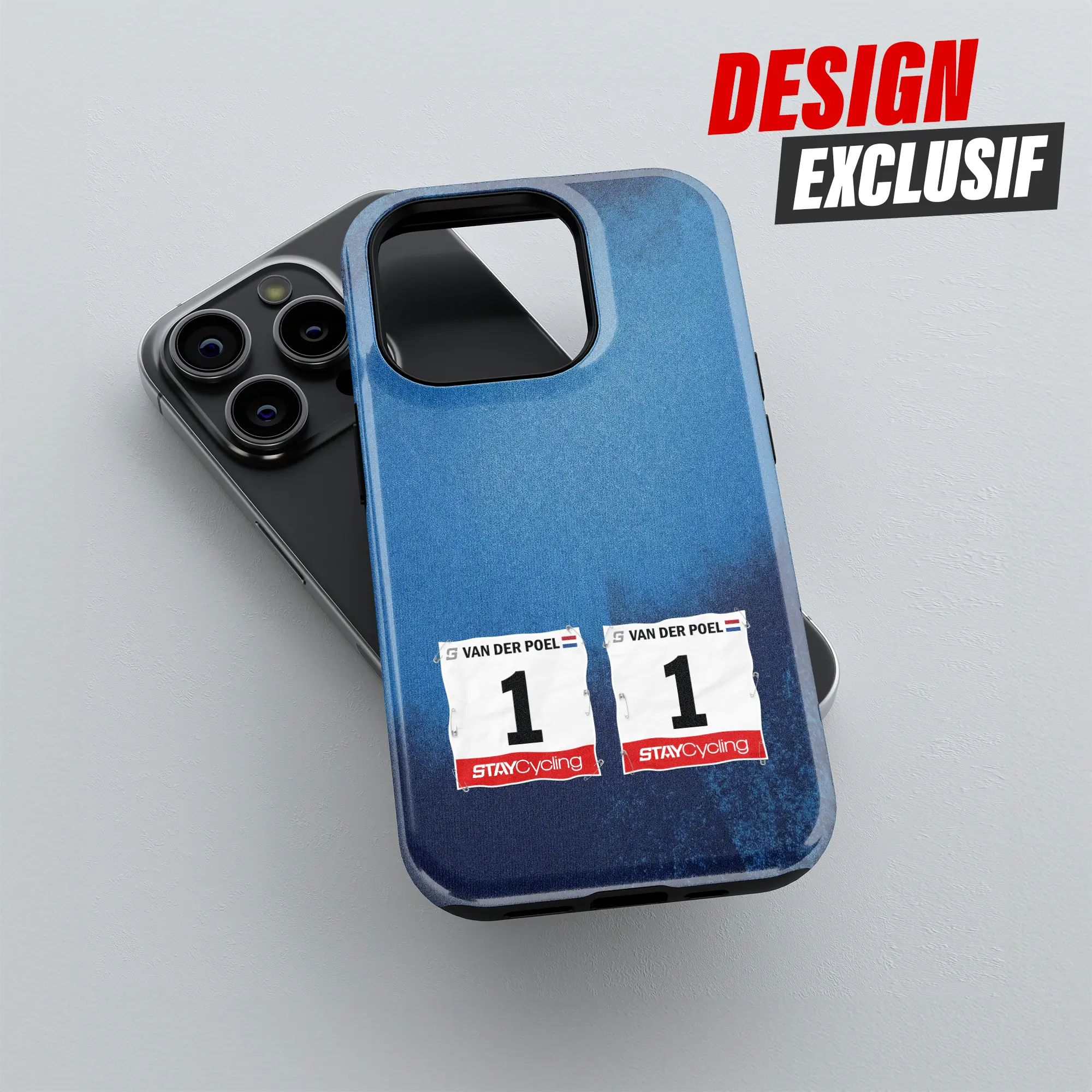 Coque de téléphone Alpecin Premier Tech, détail de l'impression 3D haute définition