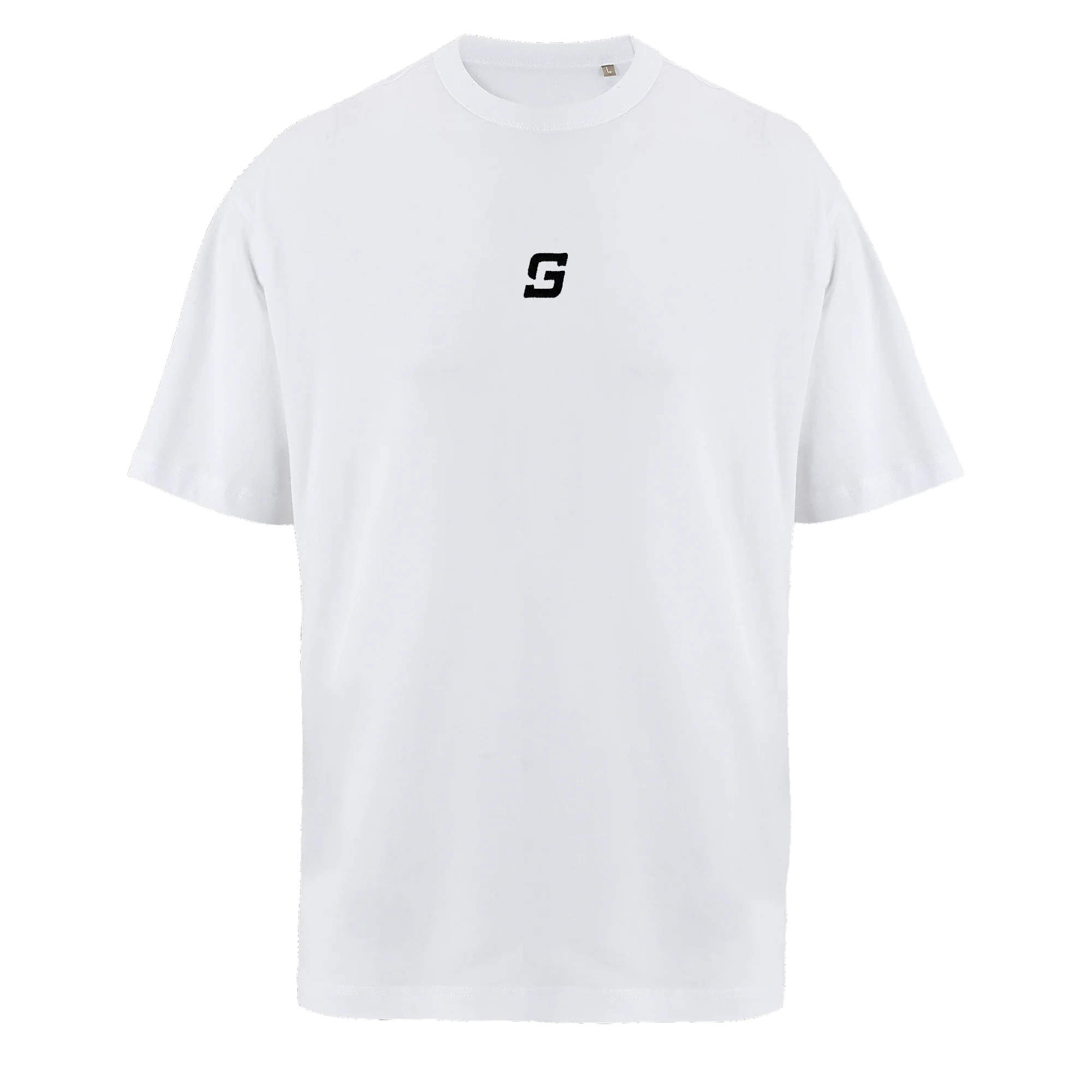 T-shirt oversize World Champion, vue de face avec broderie logo STAY