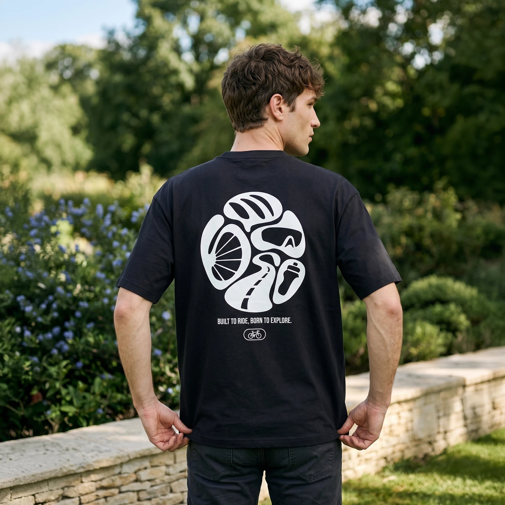 T-shirt oversize - Built to Ride