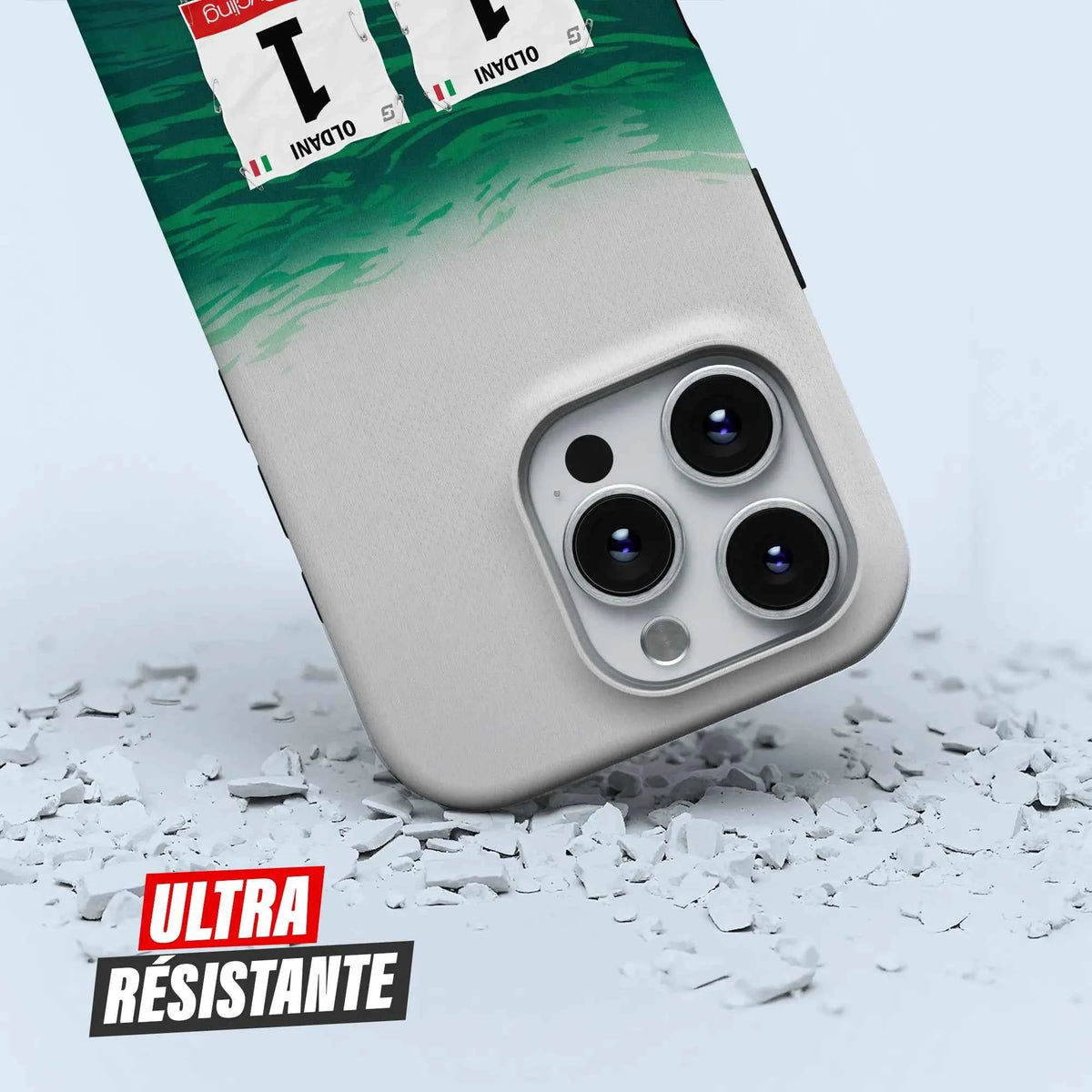 Coque téléphone cyclisme Caja Rural Seguros RGA, protection double couche antichoc