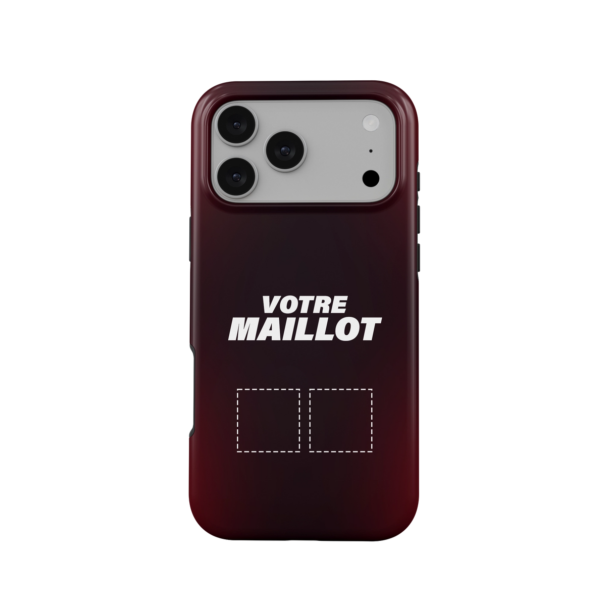 Coque iPhone personnalisable cyclisme, crée ton maillot avec nom et numéro