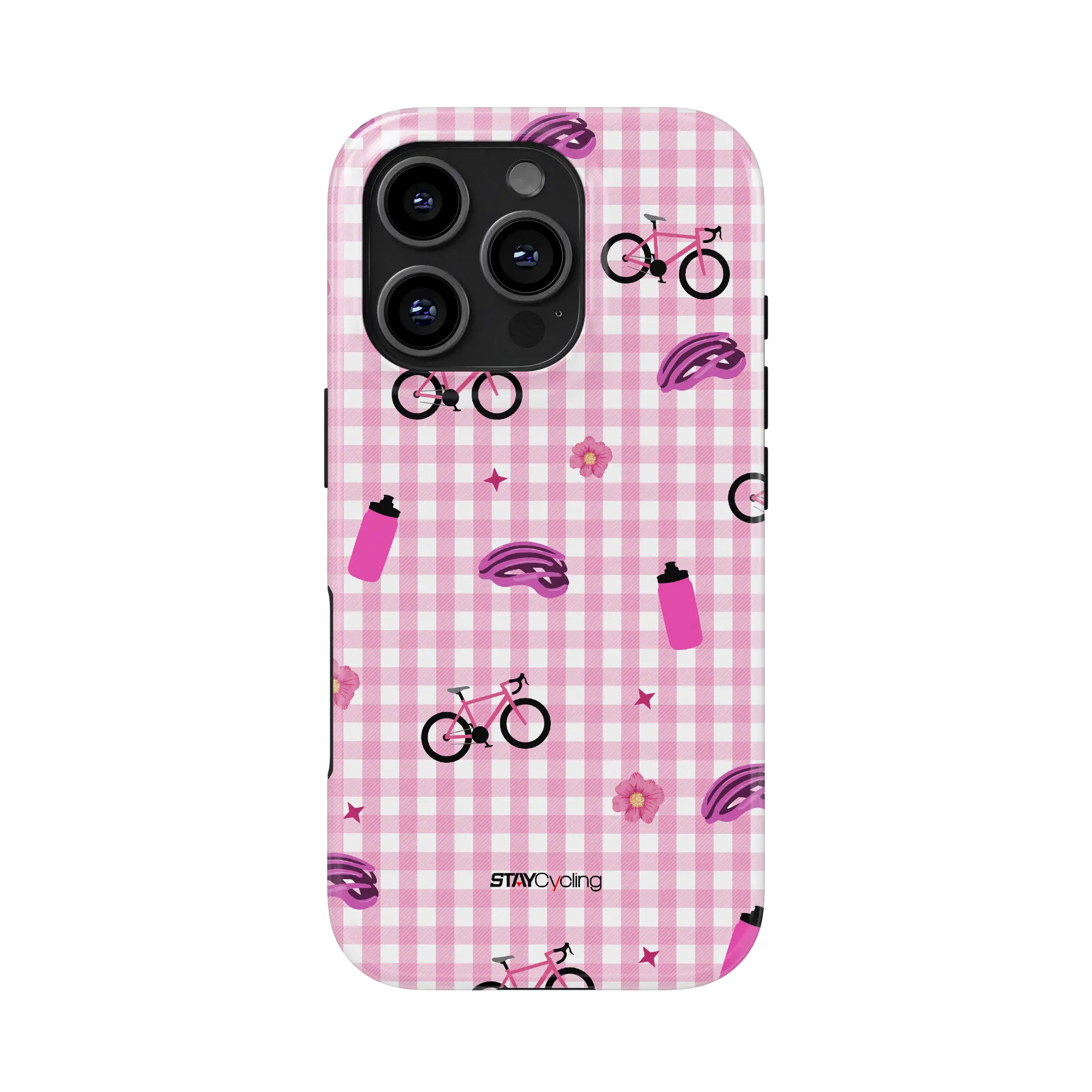 Coque iPhone Pink Addict, vue de face