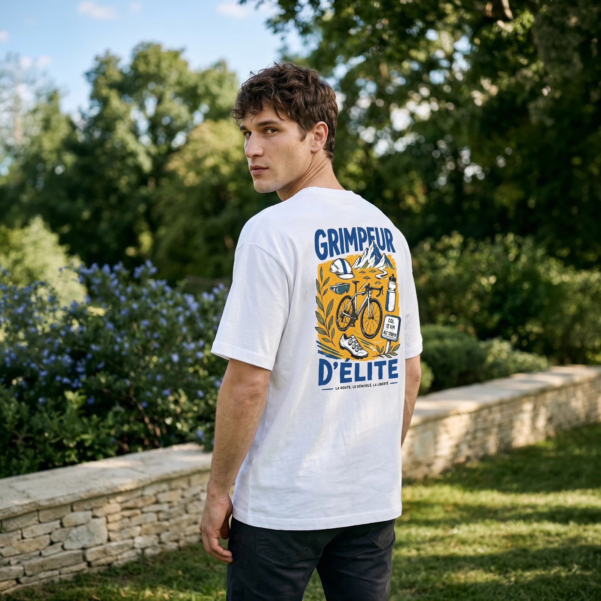 T-shirt oversize - Grimpeur d'Élite