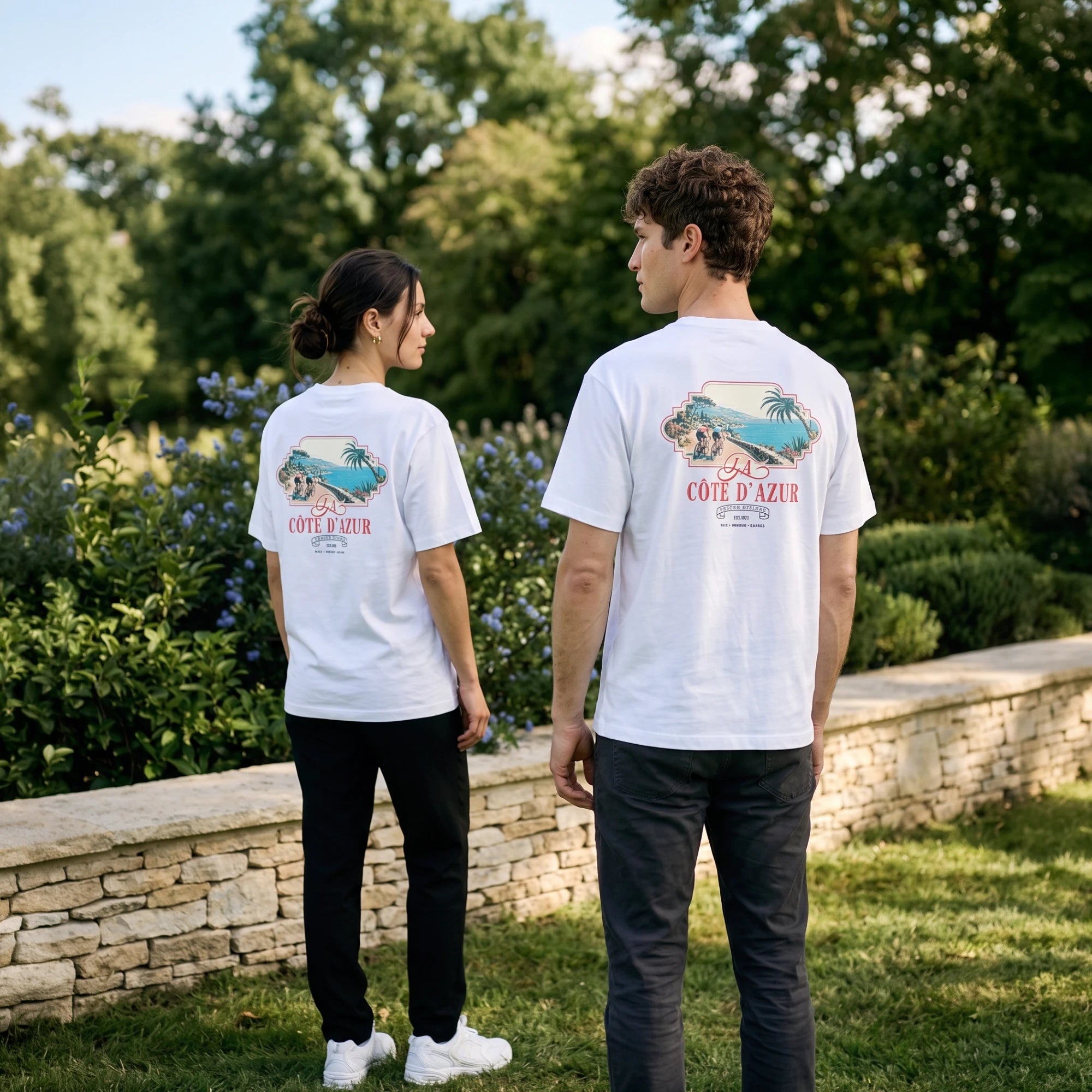 T-shirt oversize - La Côte d'Azur