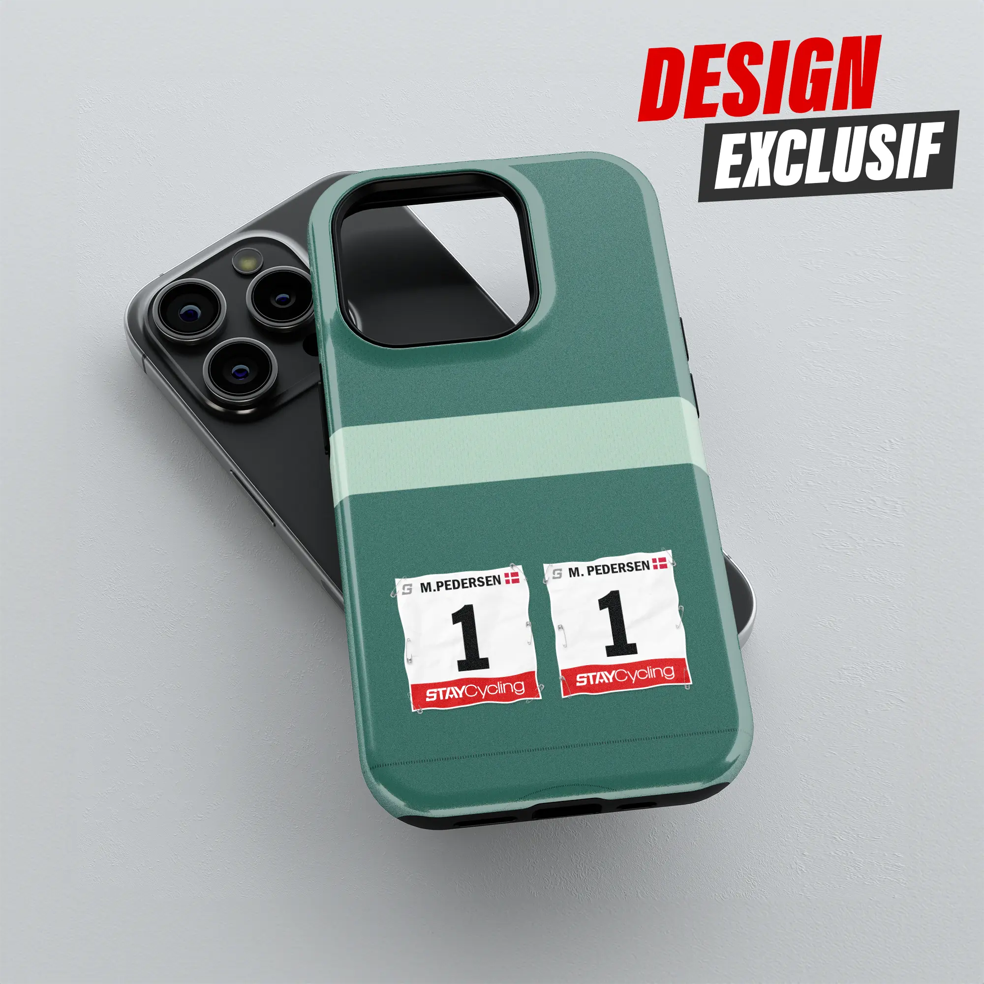 Coque de téléphone Meilleur Sprinteur, détail de l'impression 3D haute définition