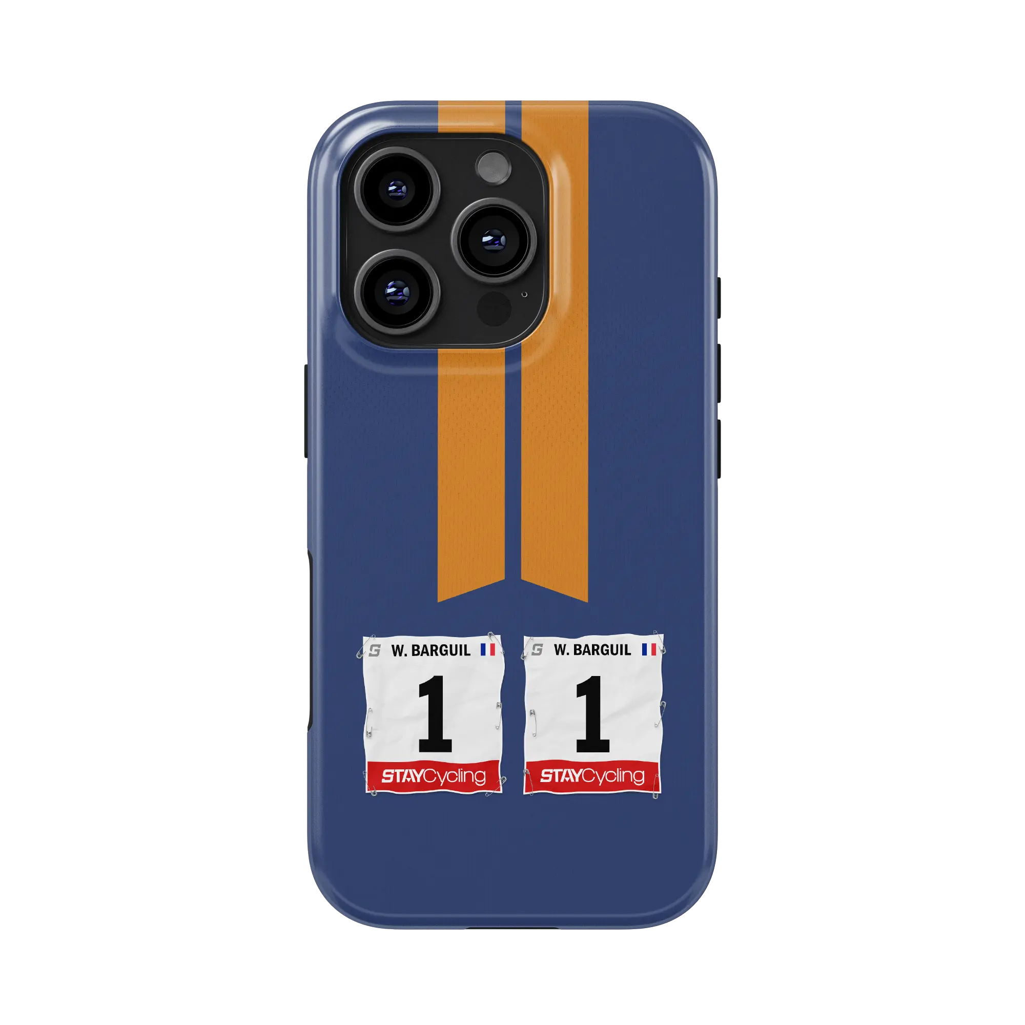 Coque iPhone personnalisée Team Picnic PostNL avec dossard nom et numéro