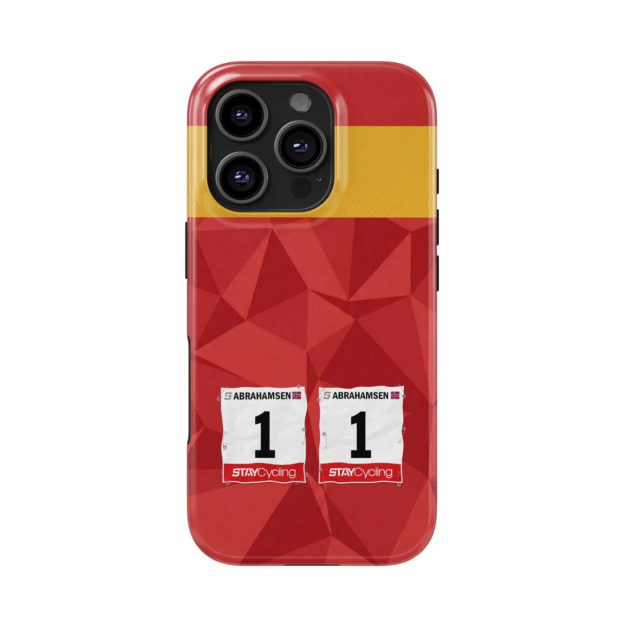 Coque iPhone personnalisée Uno-X Mobility avec dossard nom et numéro