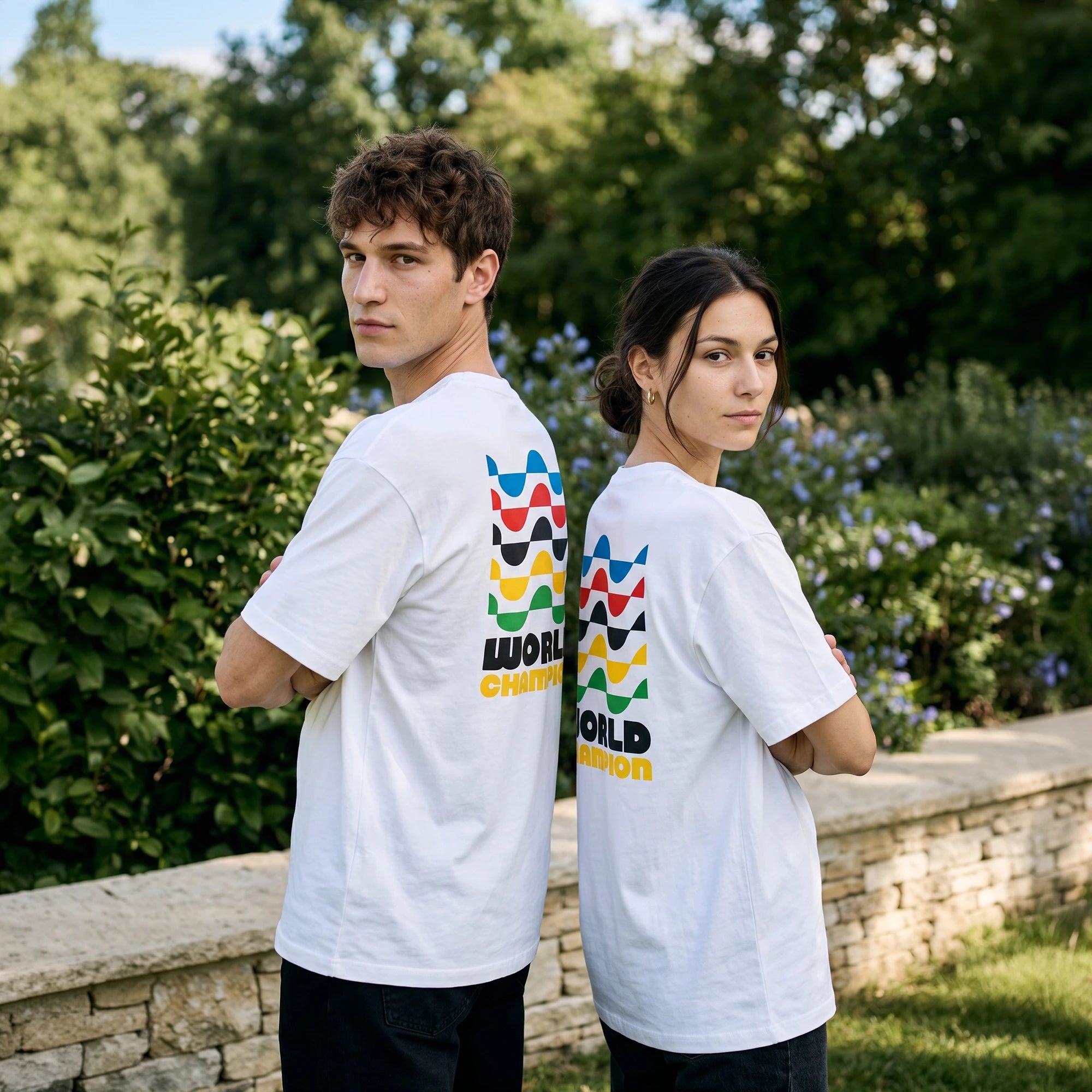 T-shirt oversize - World Champion